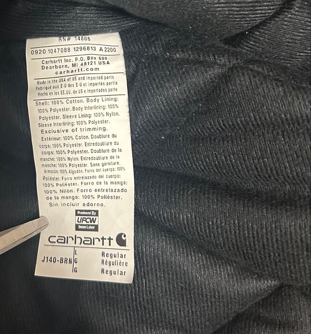 carhartt カーハート アクティブジャケット ダックジャケット L