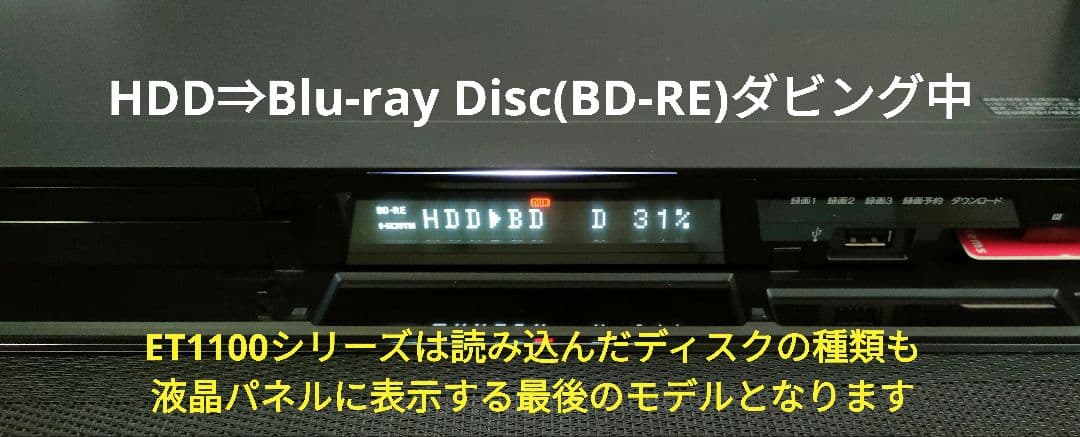 トトロ SONY BDZ-ET1100