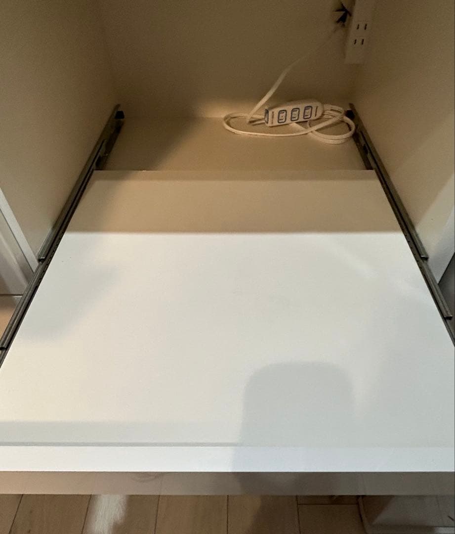 パモウナ　食器棚　キッチンカウンター　白　ホワイト　幅100cm