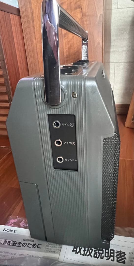 SONY カセットテープレコーダー TCM-1390 録音再生機　拡声機能