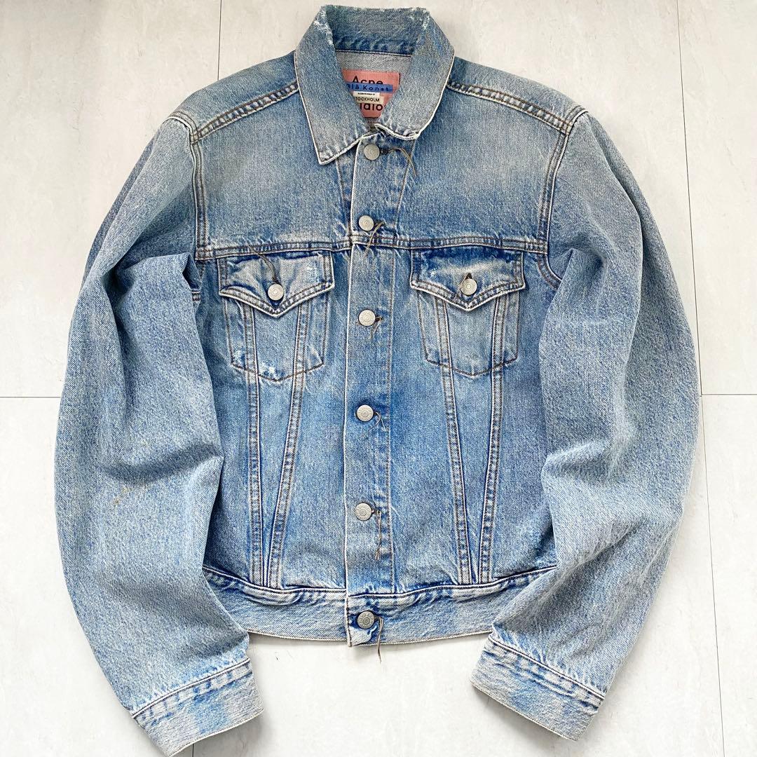 Acne Studios デニムジャケット ウォッシュ アクネ　ユニセックス