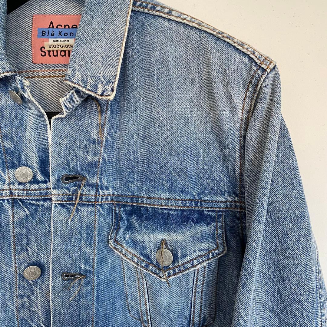 Acne Studios デニムジャケット ウォッシュ アクネ　ユニセックス