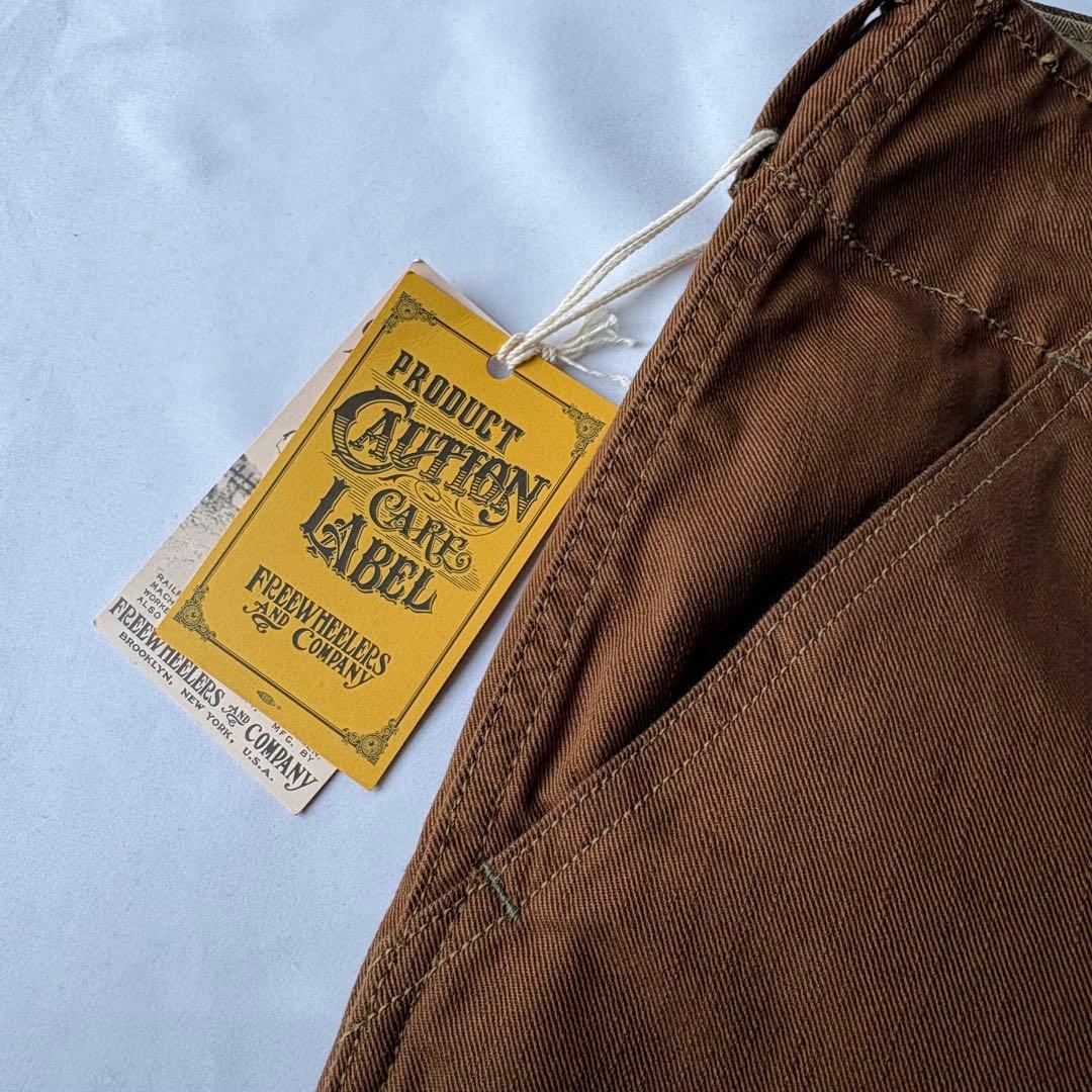 未使用品 FREEWHEELERS AVIATORS TROUSERS 34