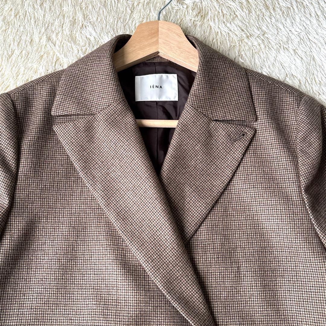 2025AW☆完売☆IENA イエナ　ガンクラブチェックジャケット　38 極美品