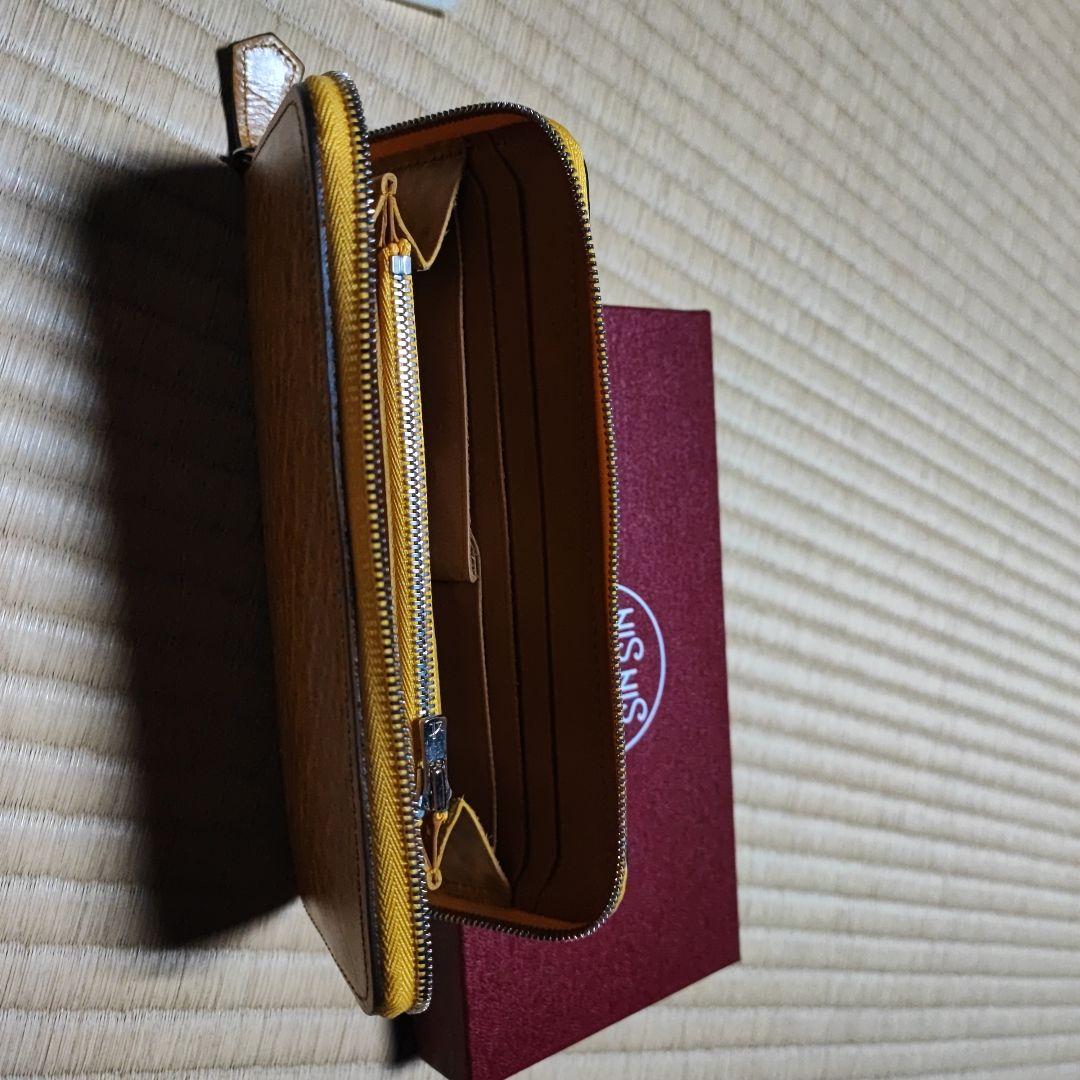 新進工房　バタール　極小長財布