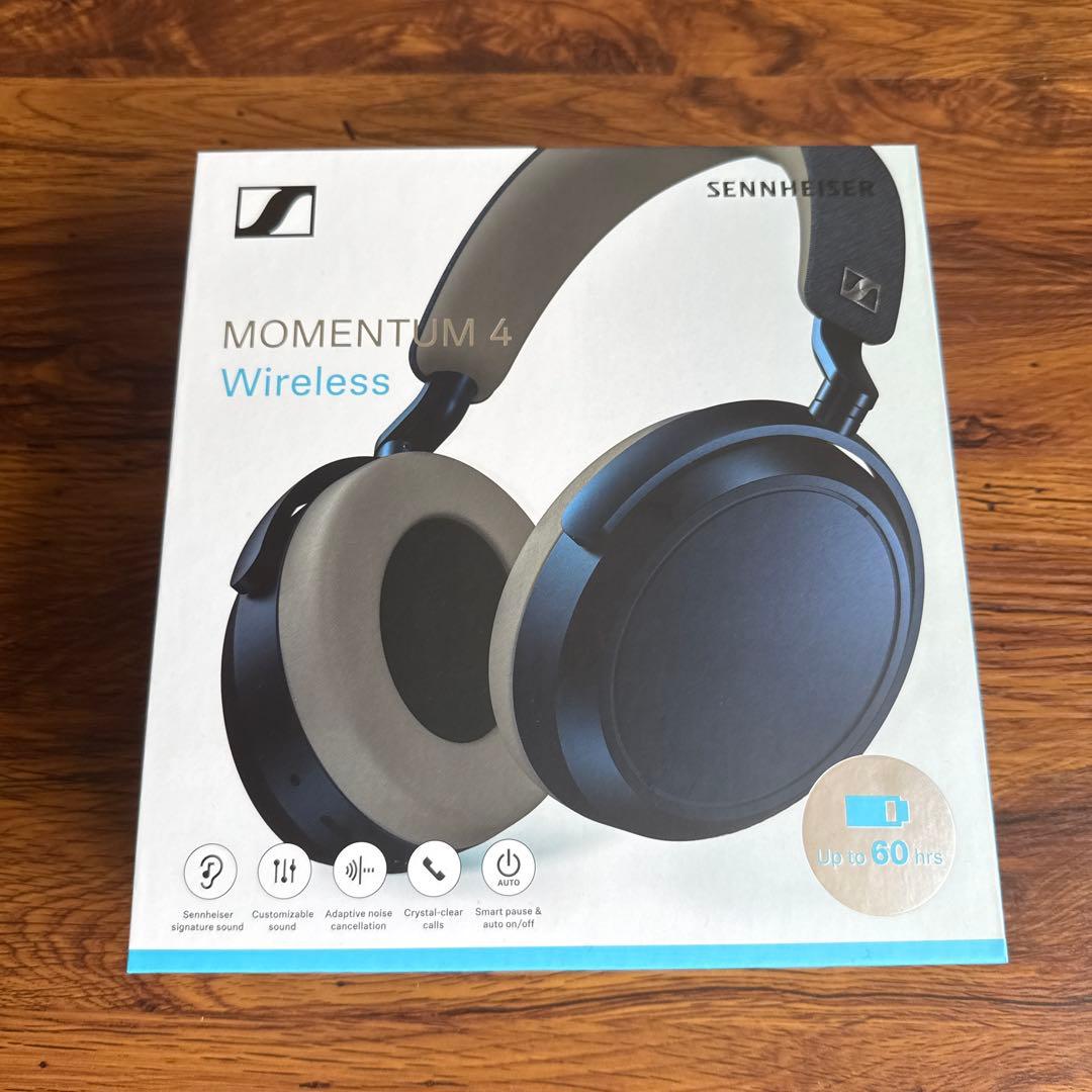 極美品 Sennheiser MOMENTUM 4 1度のみ使用