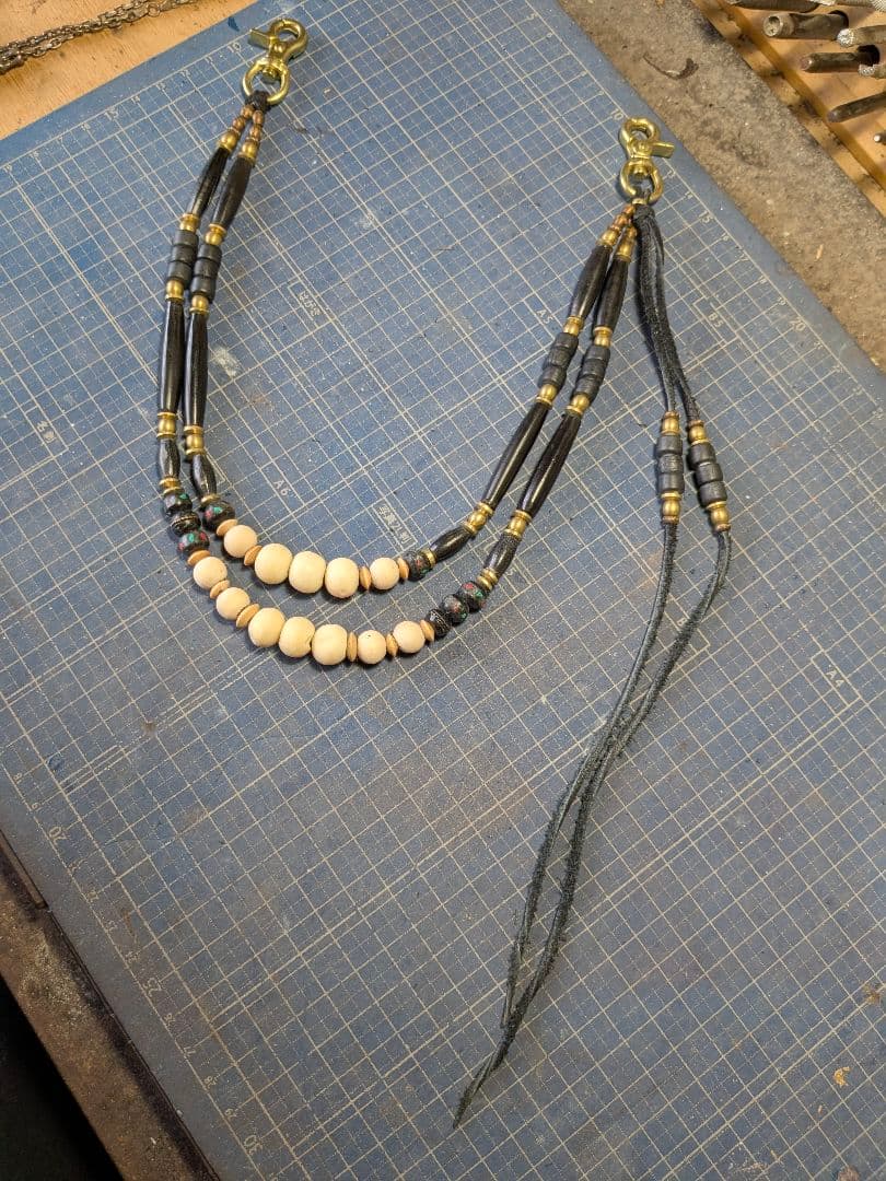 滝上真吾　ウォレットロープ　ハンドメイド