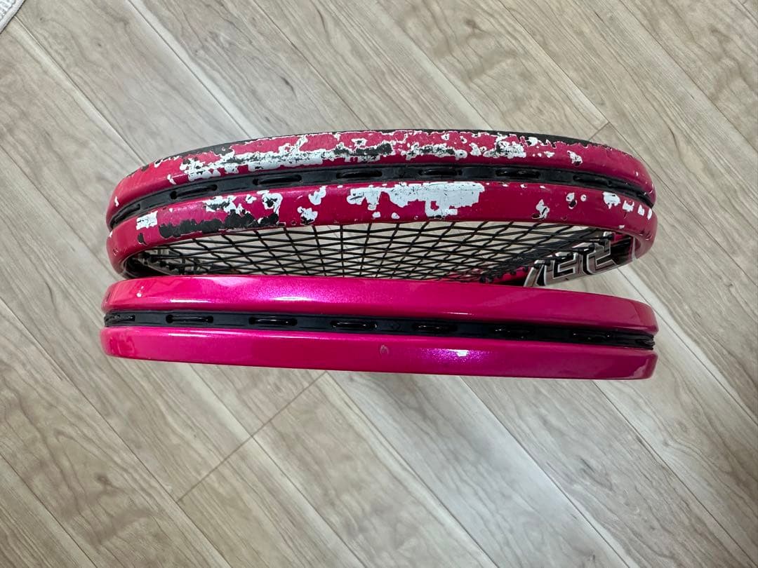 ヨネックス　ナノフォース8V Rev マゼンタ　2本セット