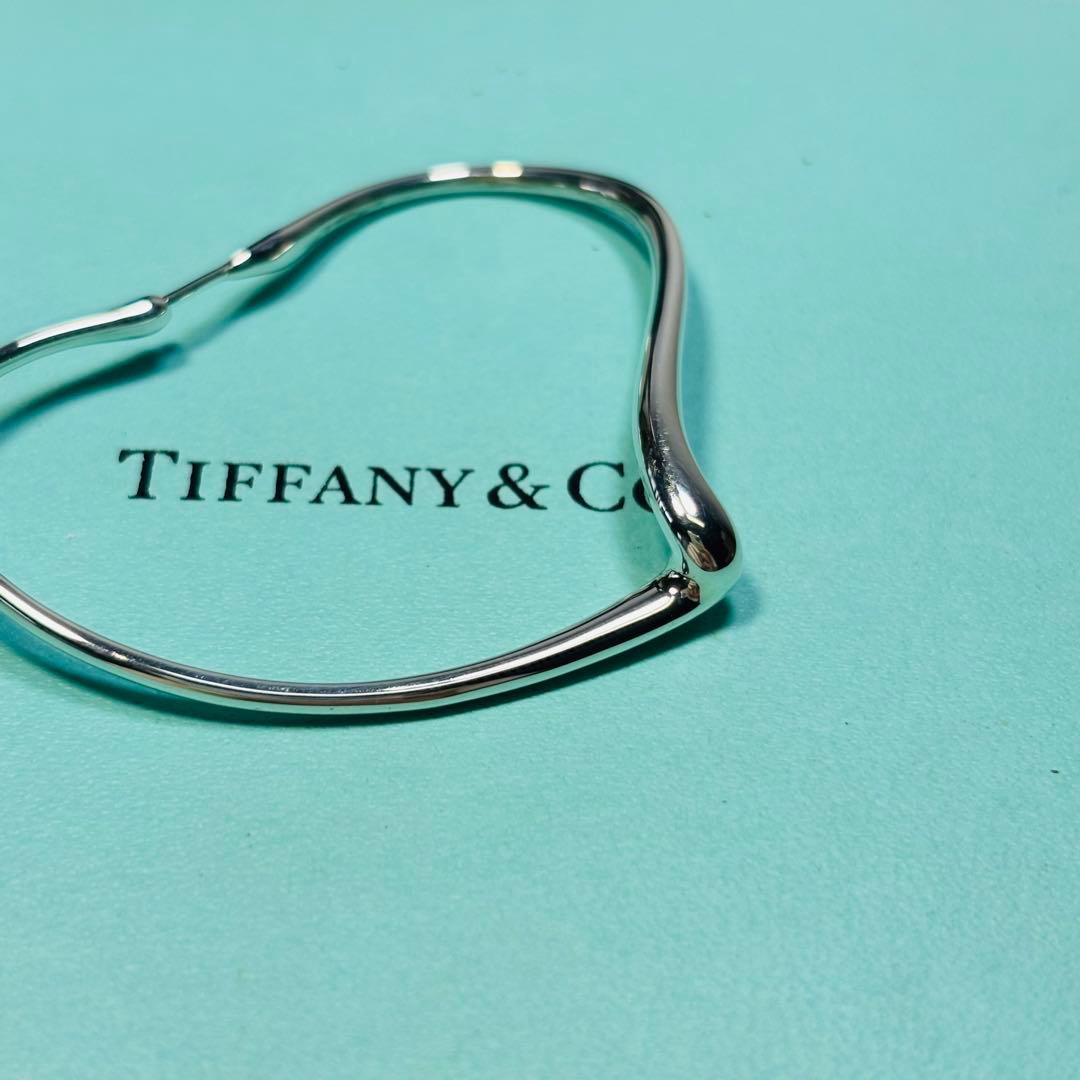 Tiffany & Co. ハート　フープ　ピアス　オープンハート　片耳