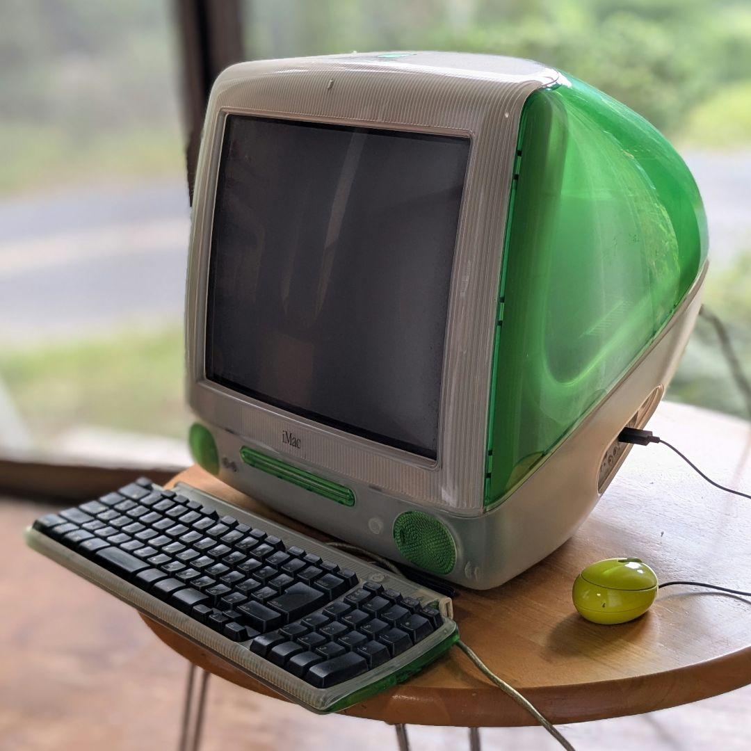 iMac G3 ライムグリーン キーボードセット