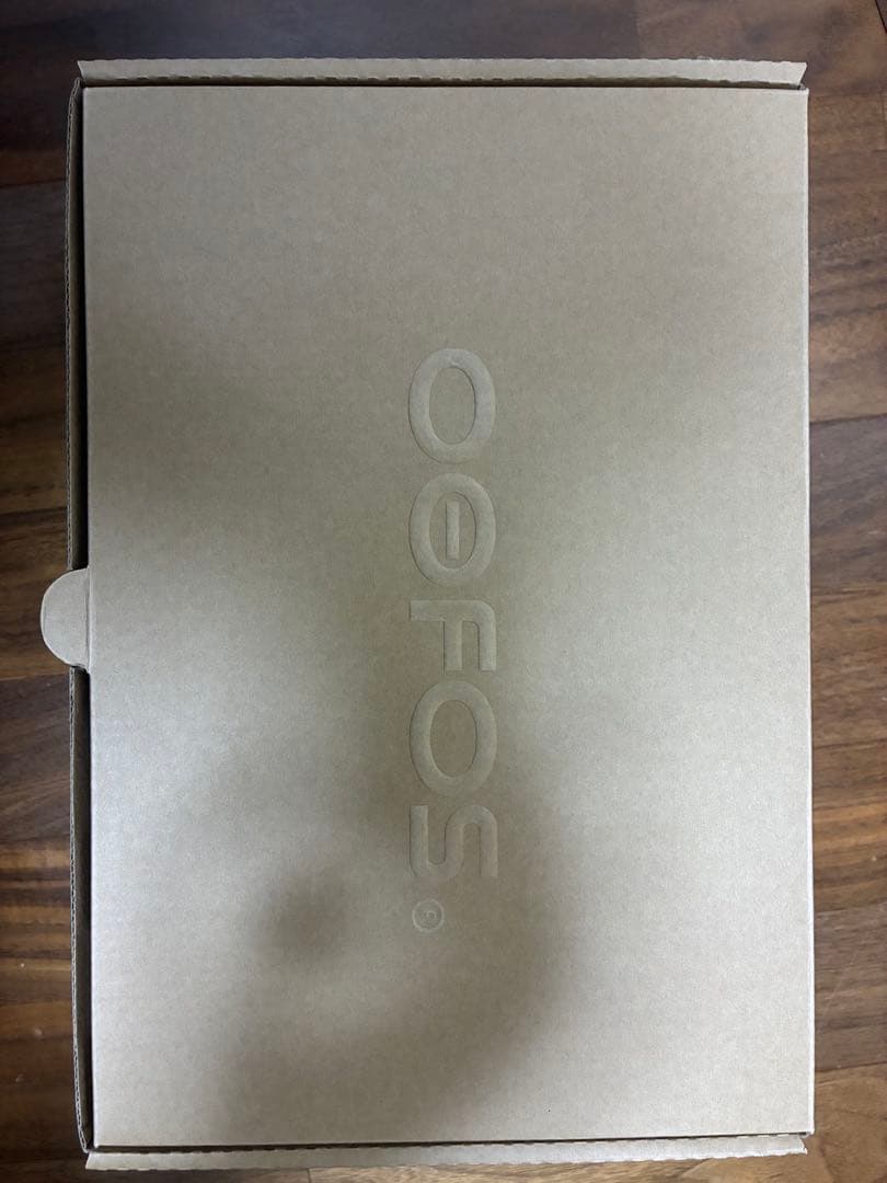 Oofos OOcoozie Thermo Muleブラック サンダルサイズ41