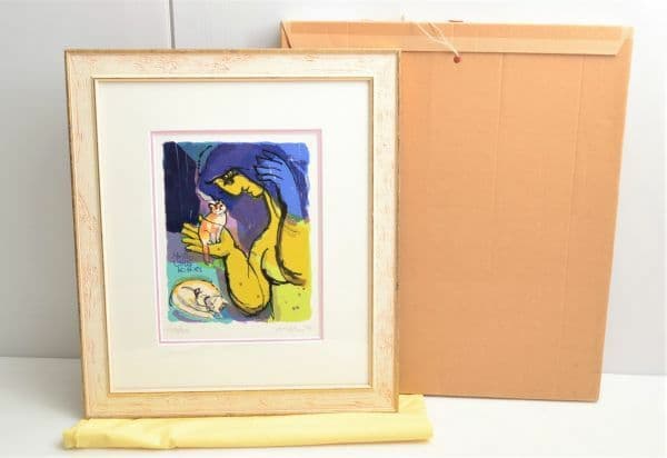 マイケルルー「Hello Little Kitties」子猫　保証書　直筆サイン