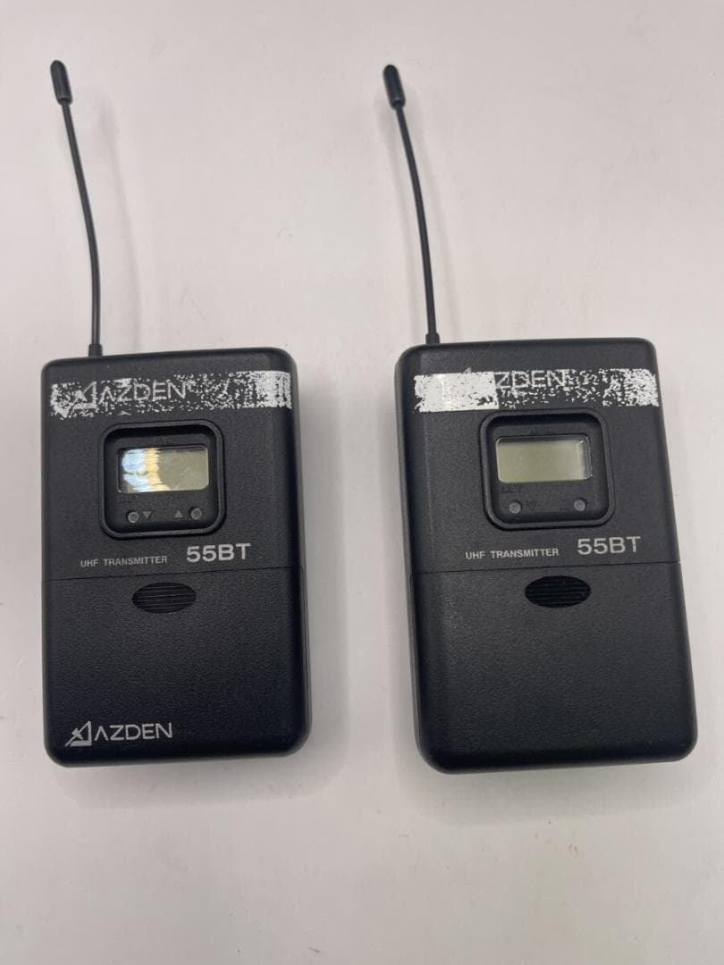 【AZDEN/DUAL UHF RECEIVER/325UPR/55BT】