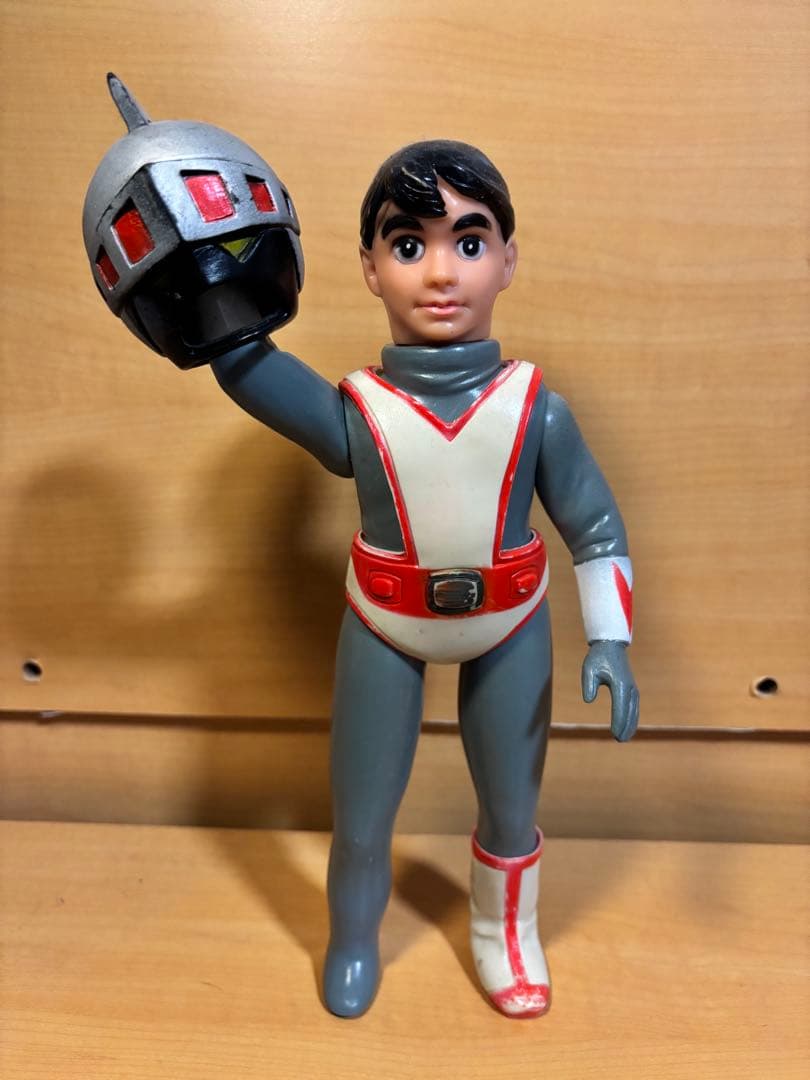 【SALE】ソフビ シルバー仮面 スタンダード 面取れ ジャンク ブーツなし