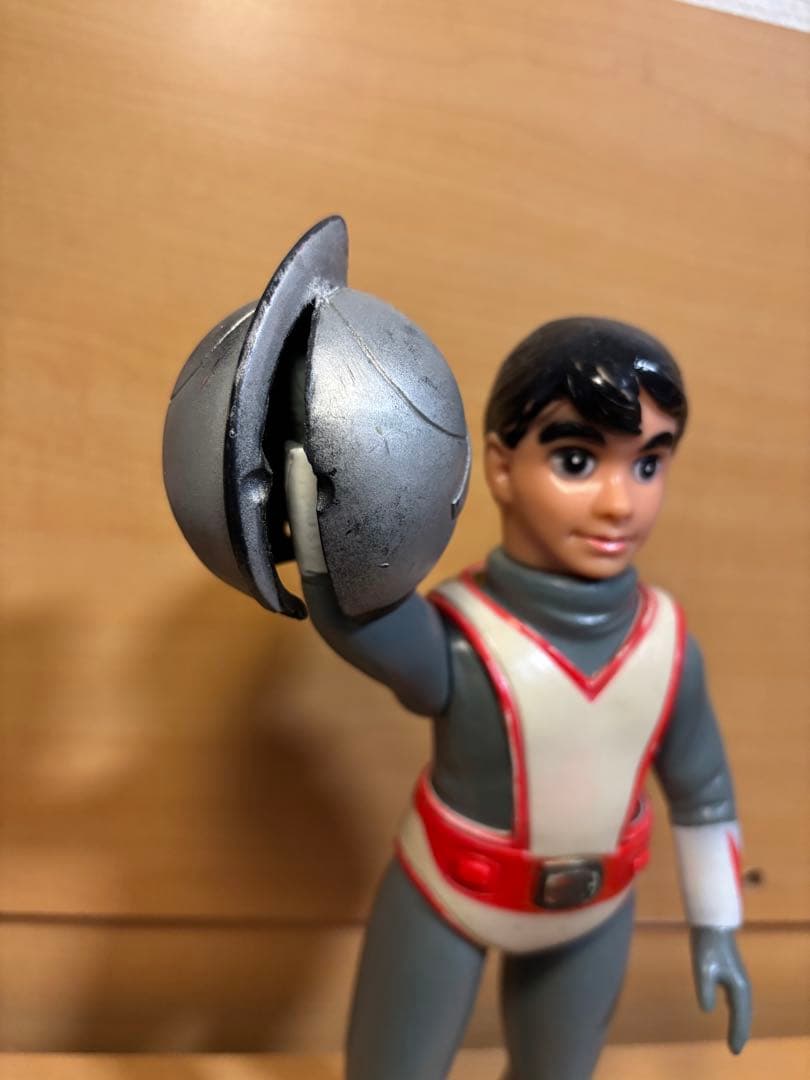 【SALE】ソフビ シルバー仮面 スタンダード 面取れ ジャンク ブーツなし