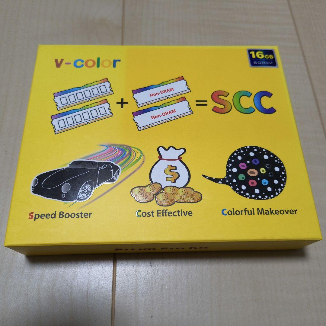 v-color Prism Pro RGB 16GB (8GB×2枚) DDR4