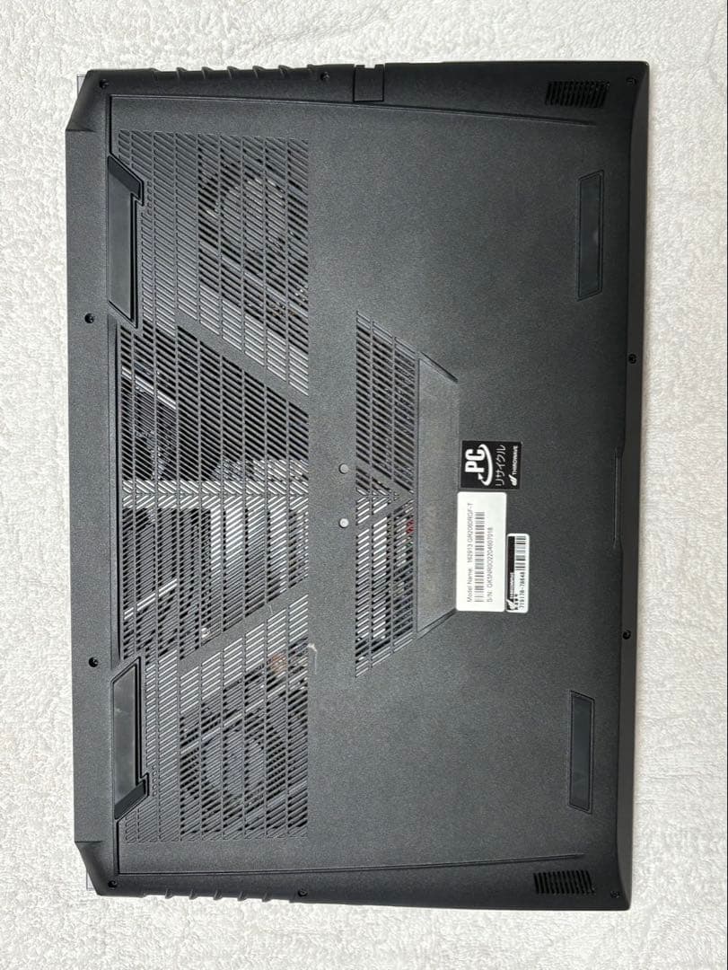 GALLERIA GR2060RGF-T ゲーミングノートPC