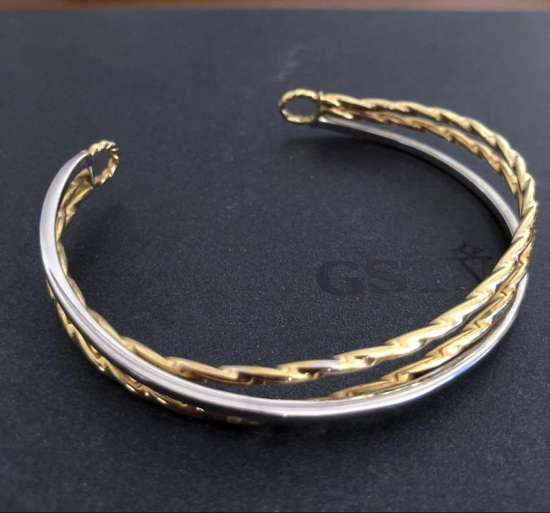 GSTV イタリアンジュエリー　トゥービーゴールド　バングル