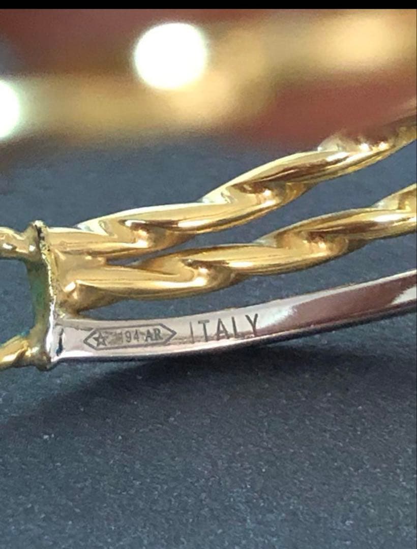 GSTV イタリアンジュエリー　トゥービーゴールド　バングル