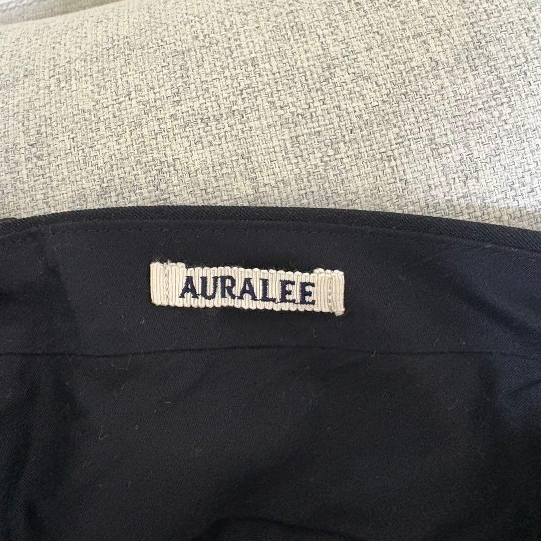 パンツ AURALEE light wool max gabardine slacks