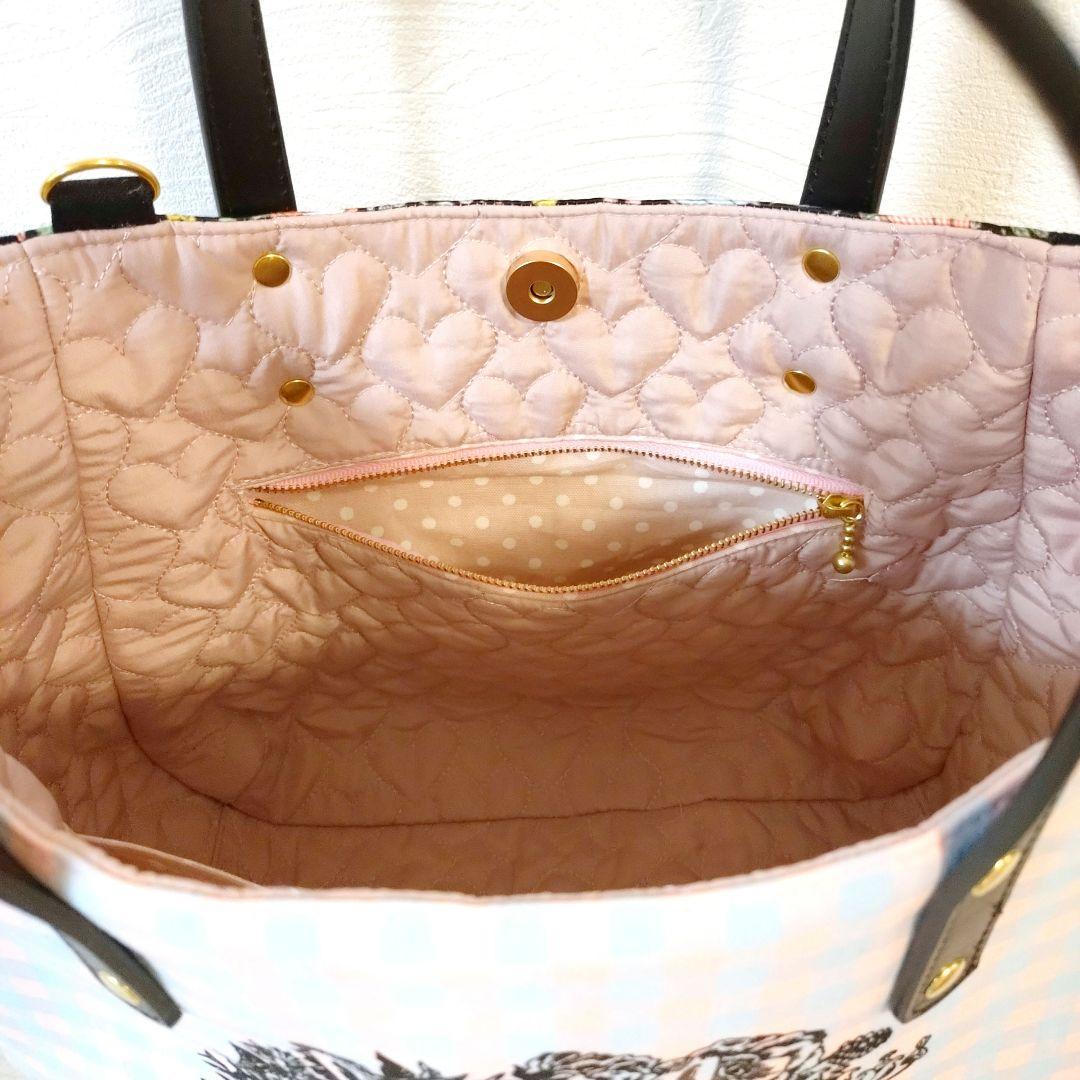 専用☆サイドポケット付きぷっくりバッグ☆ジョリーフルール