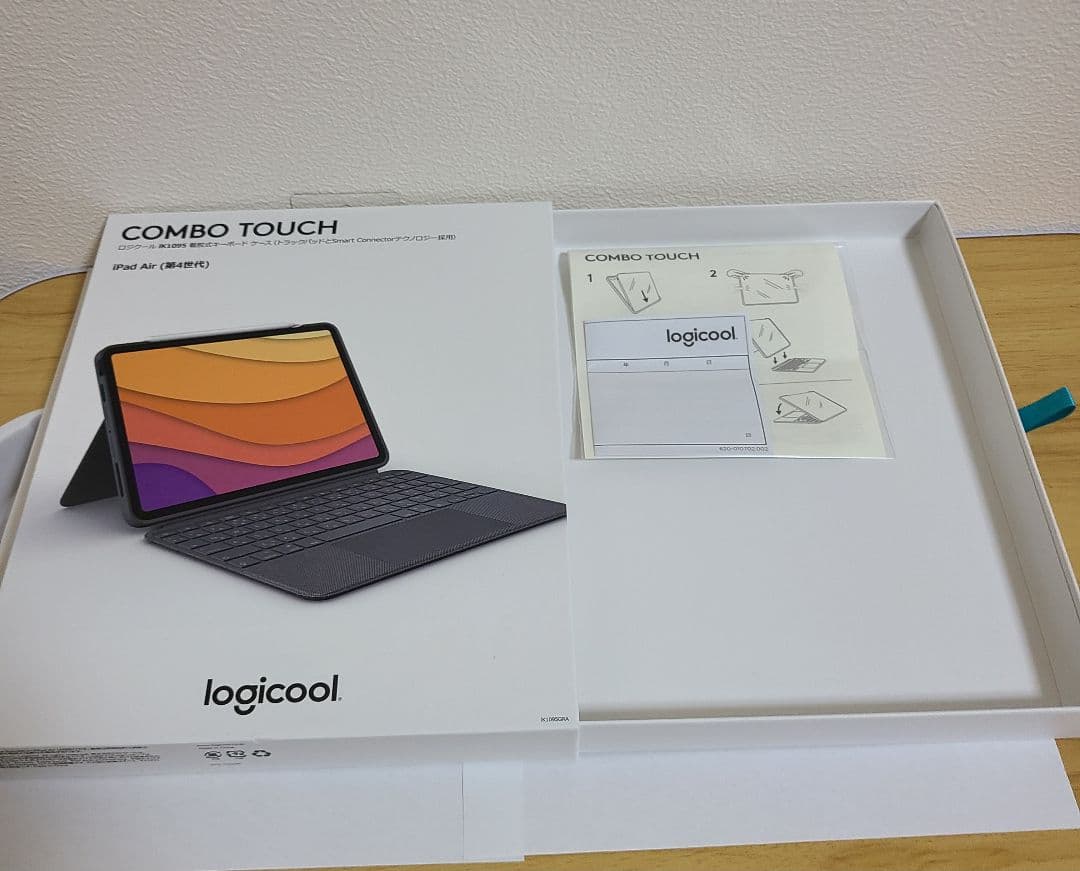 logicool COMBO TOUCH iPad Air ケース　第４世代