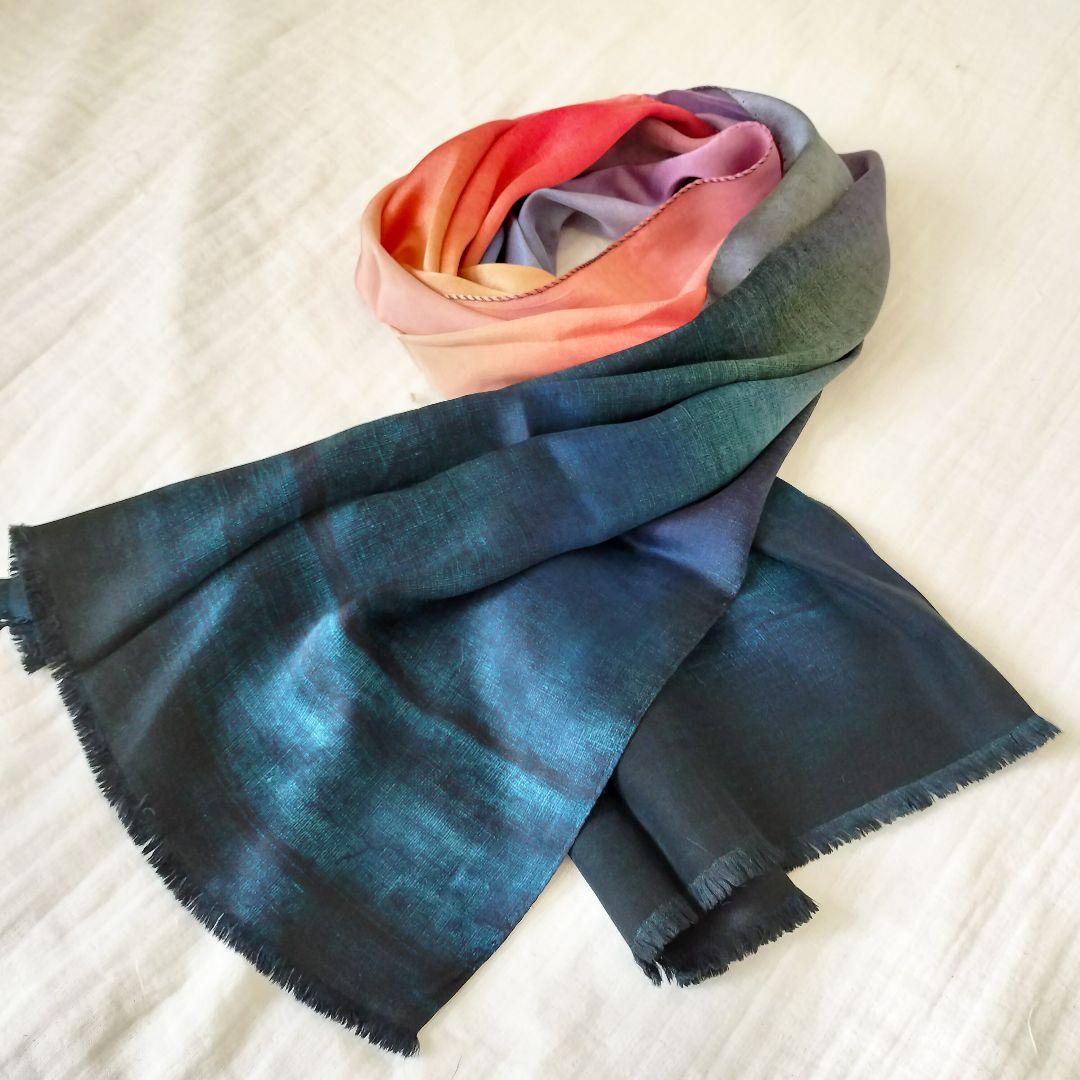 【激レア】Paul Smith　ポールスミス　ストール　クリーニング済　シルク