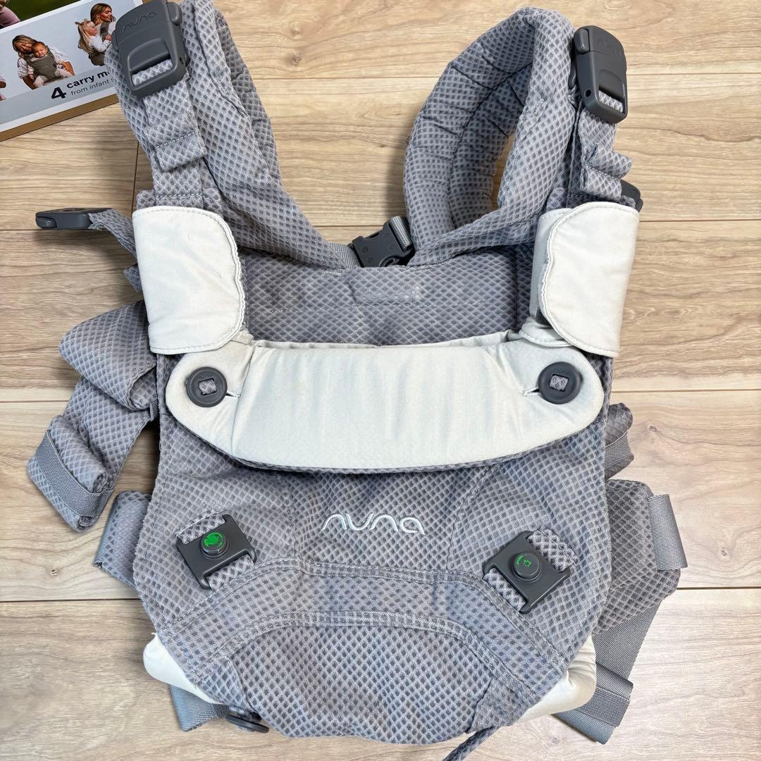 【再出品】NUNA cudl clik 抱っこ紐 グレー