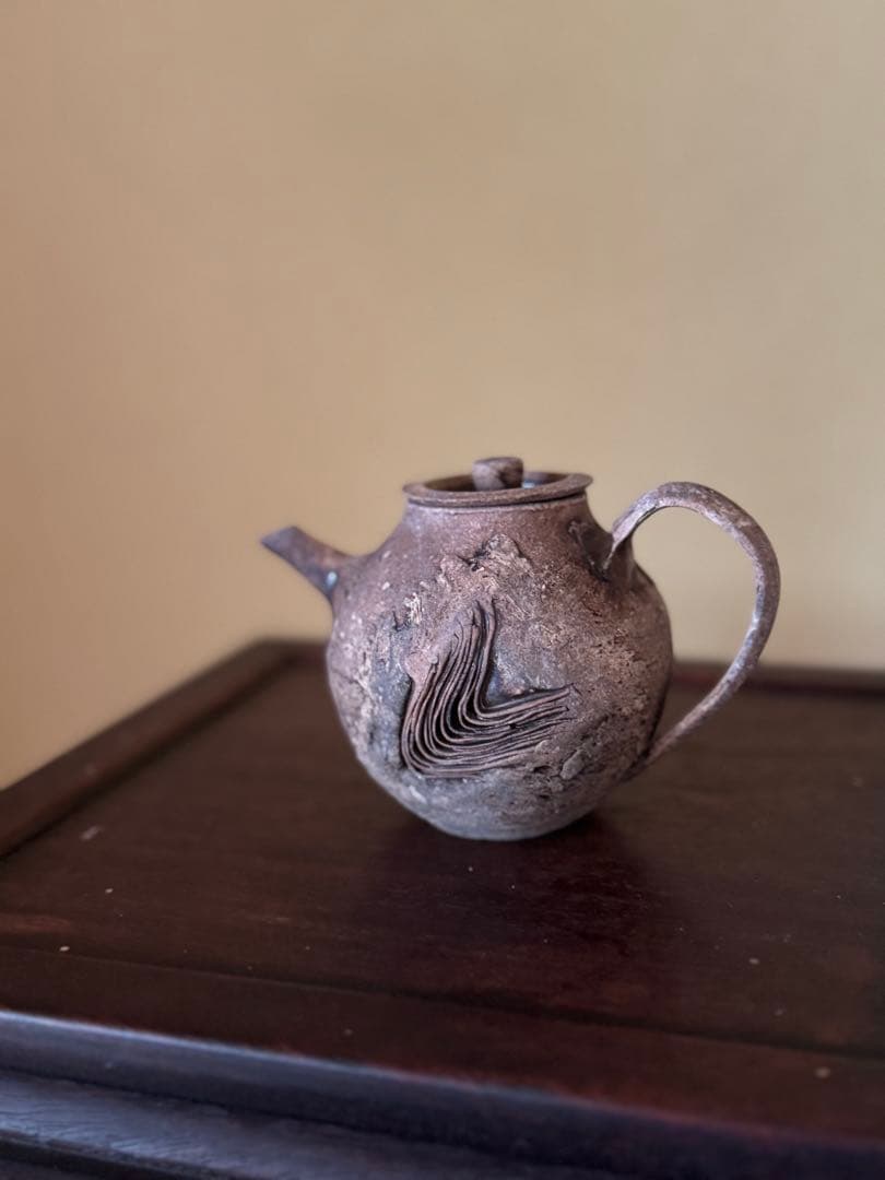 泉田之也　積層茶壺　現代作家