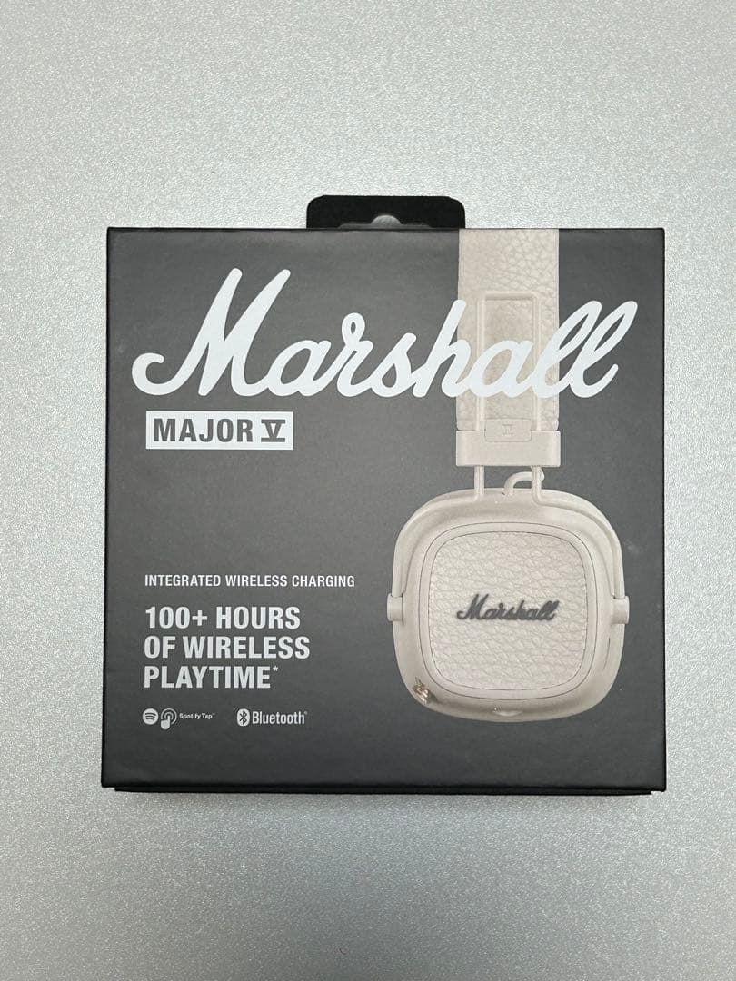 Marshall Major Vワイヤレスヘッドフォン クリーム