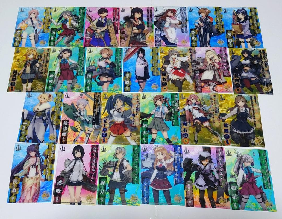 艦これ エンスカイ クリアカード ガム 66枚セット まとめ売り