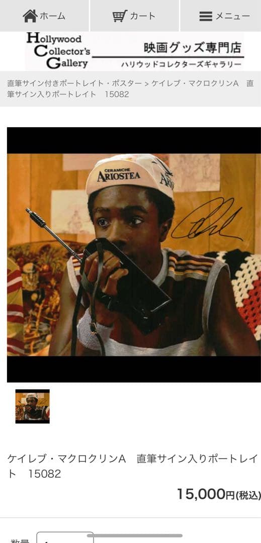 【バラ売り不可】ストレンジャー・シングス 直筆サイン入りポートレート