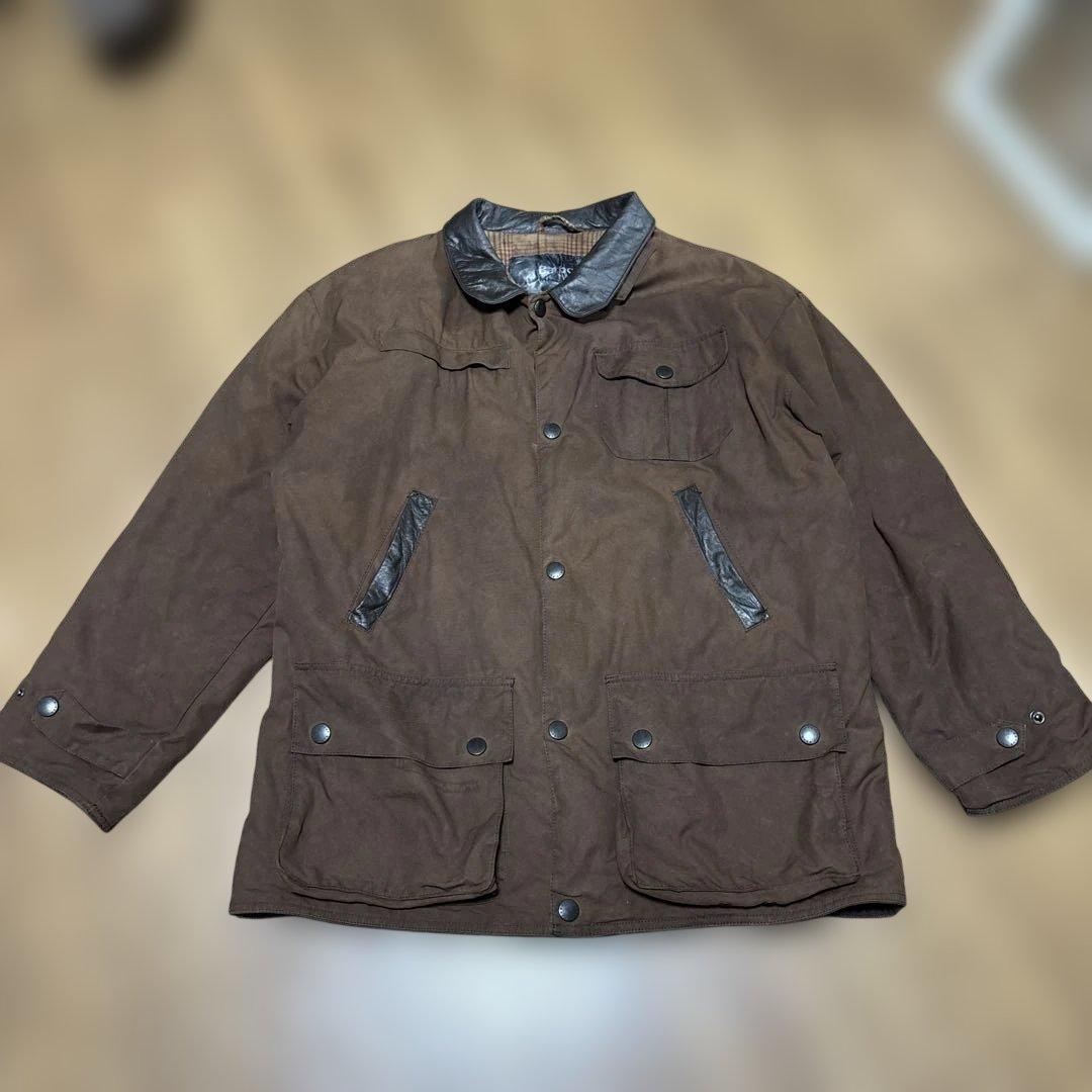 Barbour BUSHMAN jacket バブアー　オイルド　希少　90s