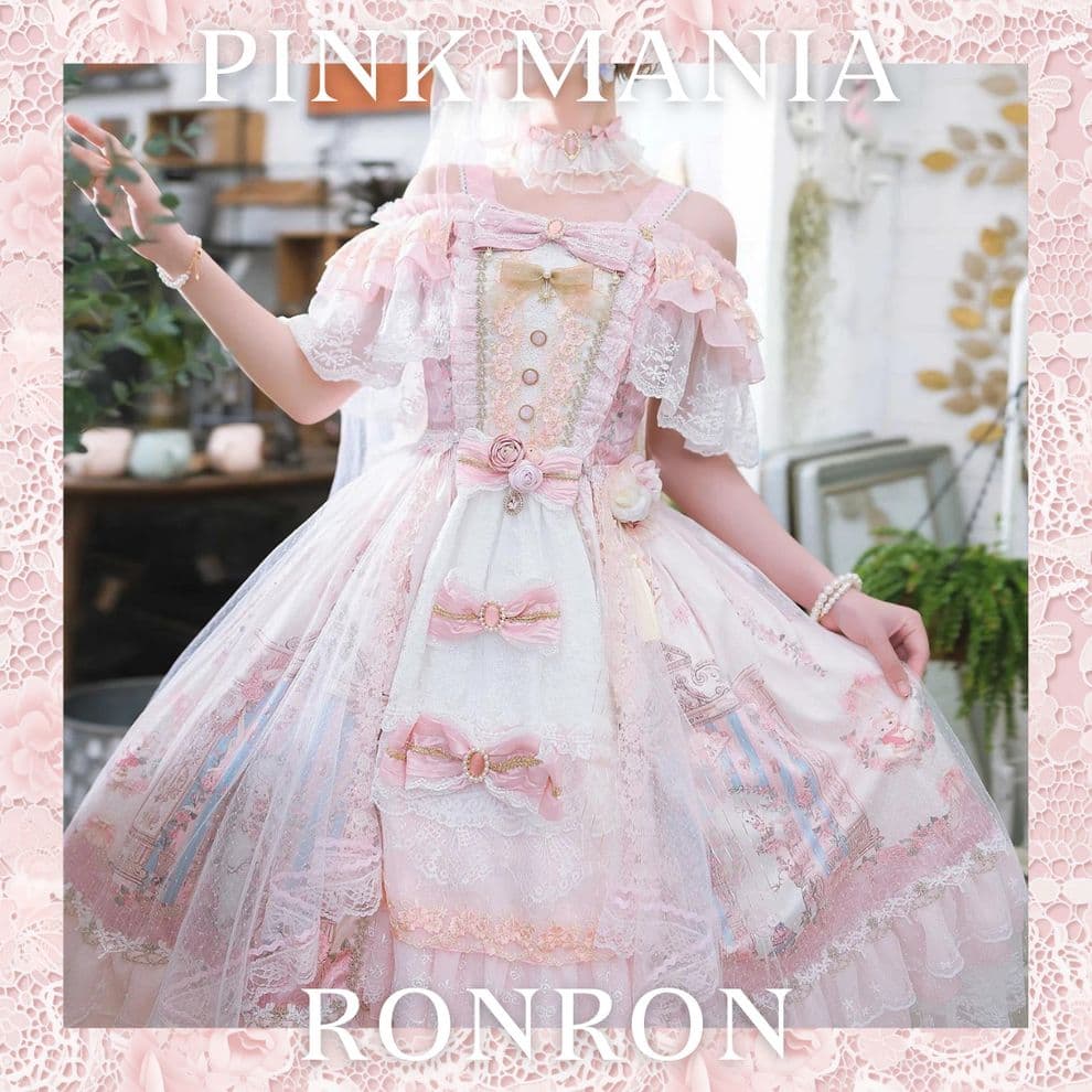 ひ*】様 ronron ロリータドレス　ゴスロリ　甘ロリ　クラロリ　ロリィタ