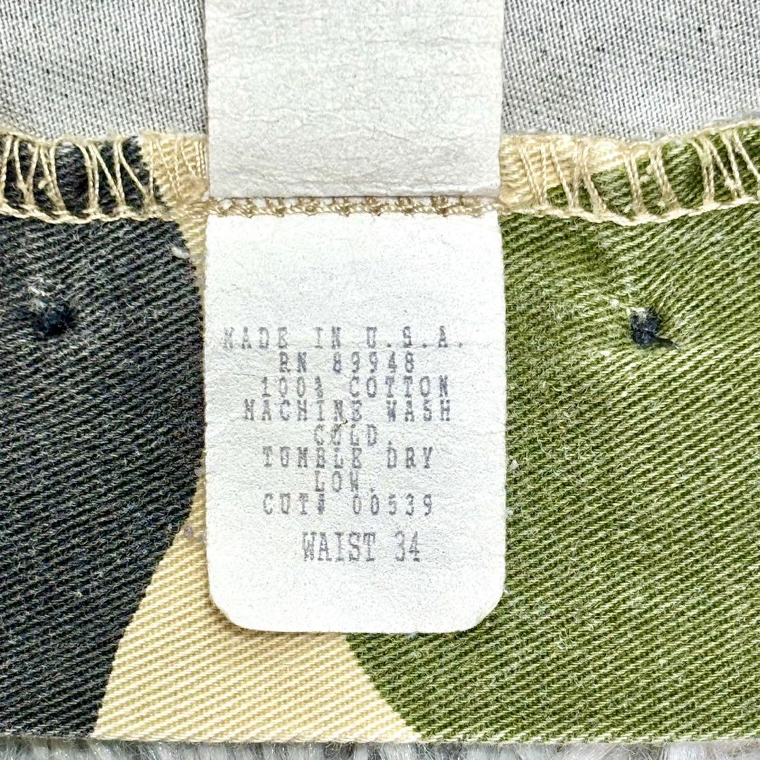 初期 Supreme カモ柄カーゴーショーツ \"ダックカモ\" ３４サイズ