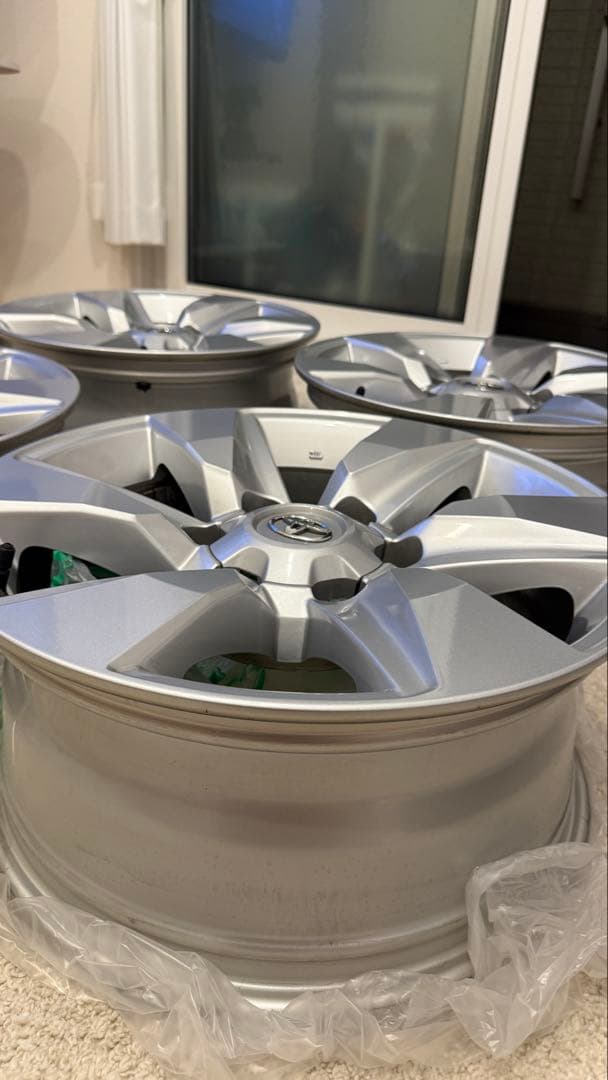 美品◆トヨタ ランドクルーザープラド150後期 純正ホイール17インチ4本セット