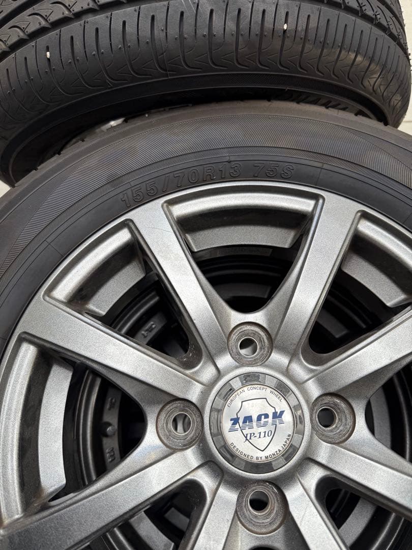 美品　軽用　タイヤホイル４本セット