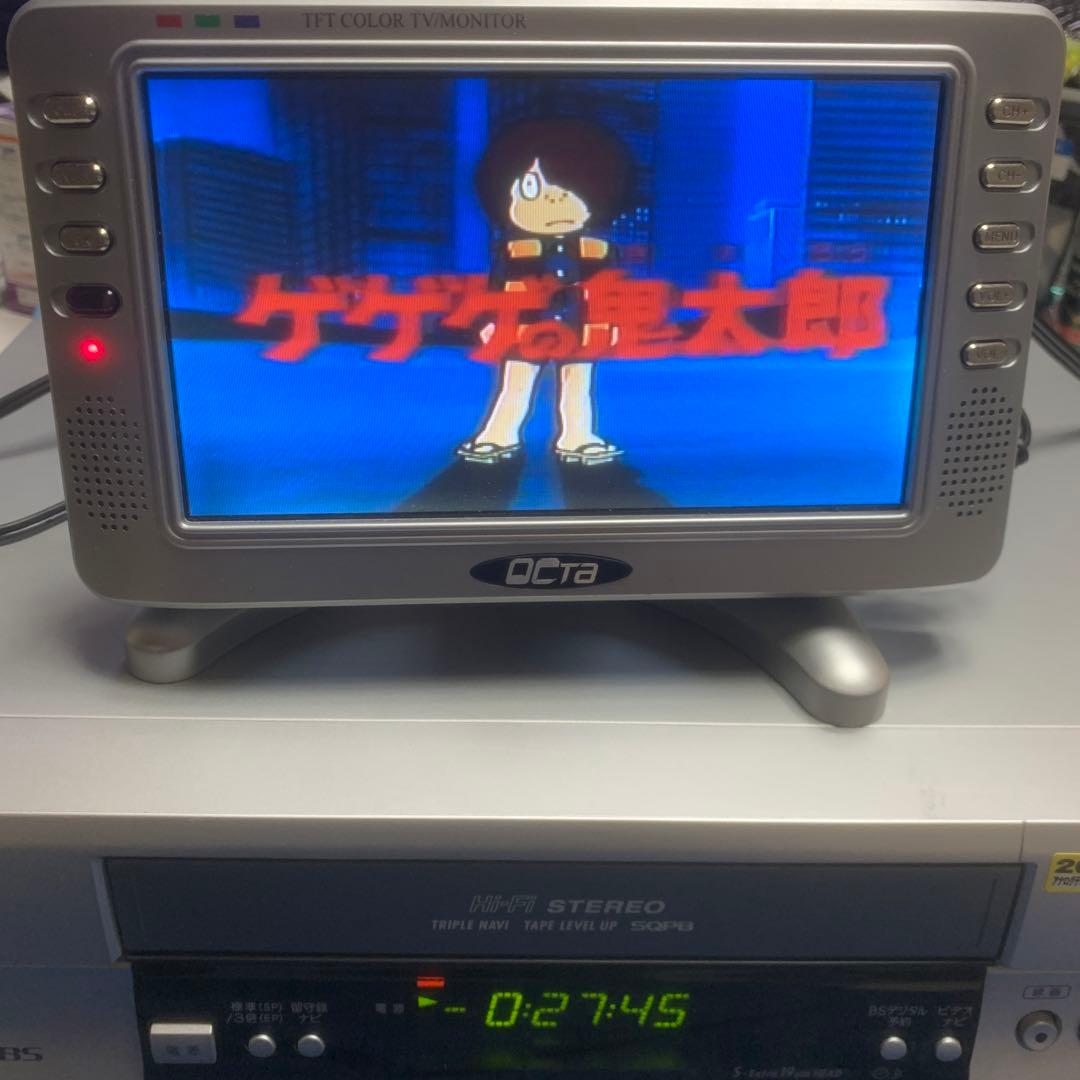 動作品  Victor  BS内臓ビデオカセットレコーダー HR-F73