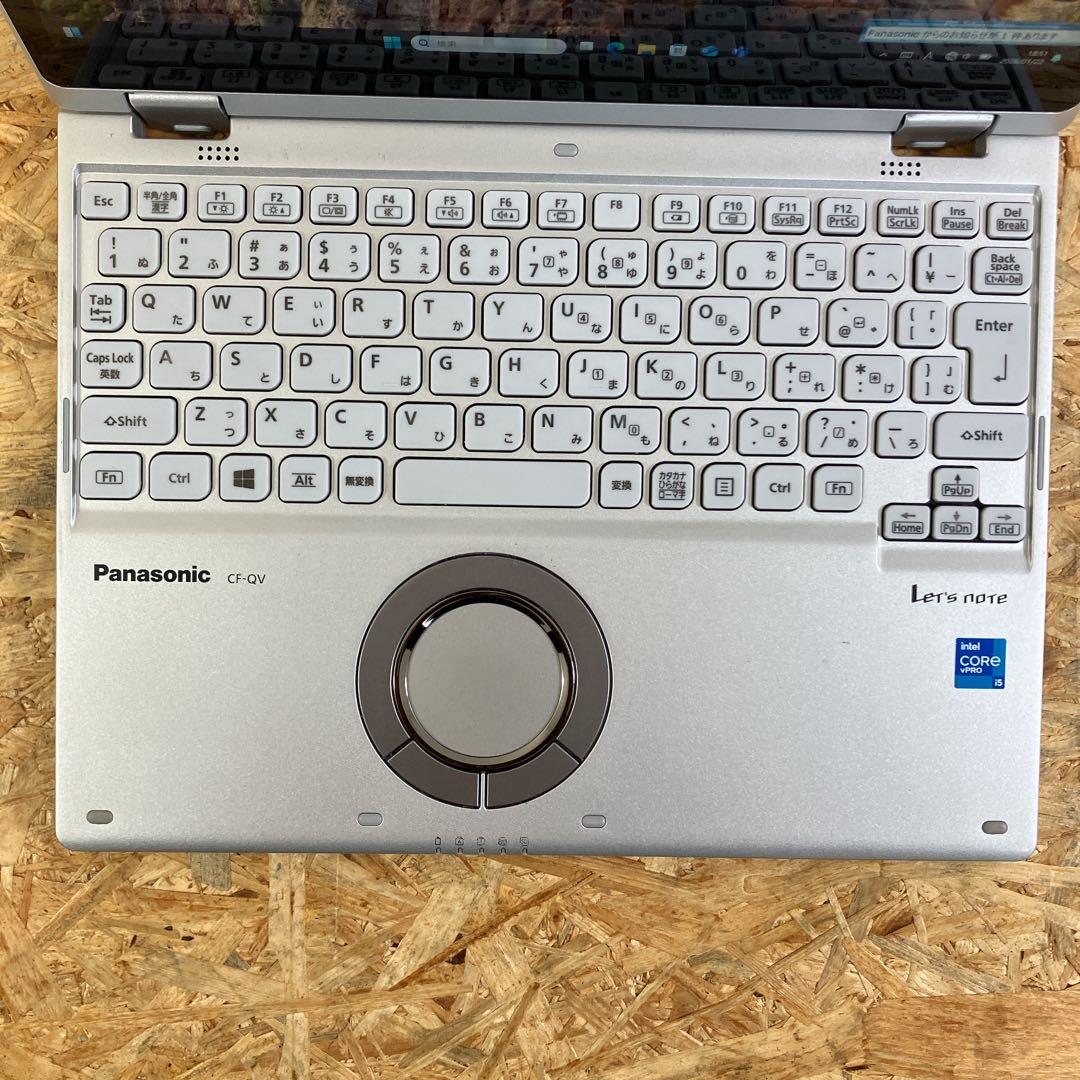 軽量2in1 タブレットPC Let's note CF-QV1 第11世代
