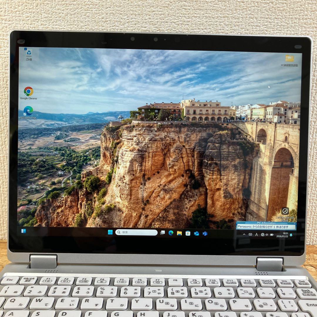 軽量2in1 タブレットPC Let's note CF-QV1 第11世代