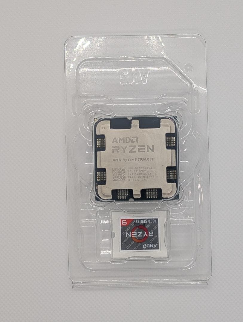 CPU AMD Ryzen 9 7950x3d