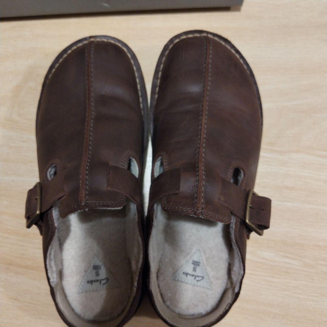 Solsbury Mule /（ブラウンラインドレザー）uk8,5