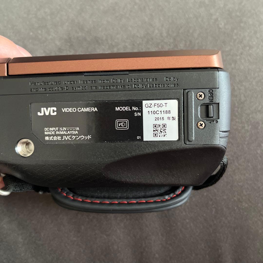 JVC Everio GZ-F50-Tビデオカメラ本体　ブラウン