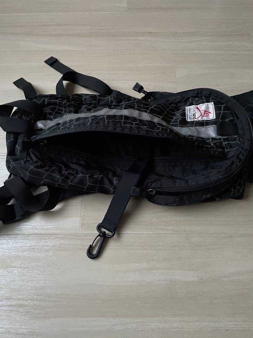 90s オーバーランド スパイダーウェブ リュック バッグ ビンテージ USA製