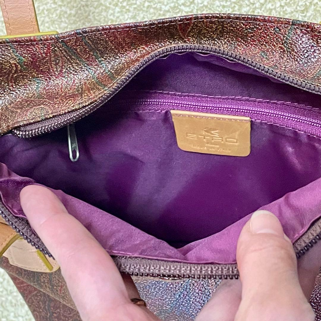 ETRO ペイズリー柄 トートバッグ 保存袋付き
