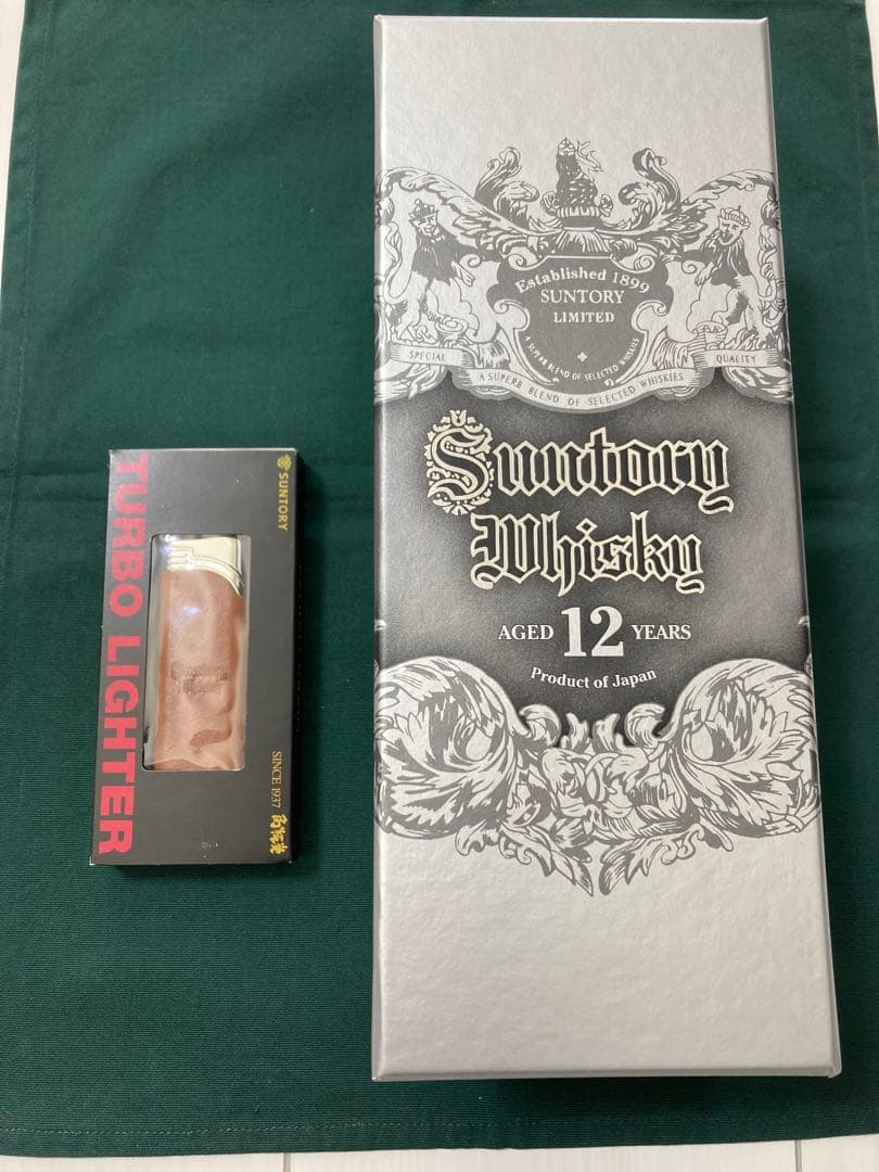 サントリー銀の特角12年　非売品　角瓶党ライター付