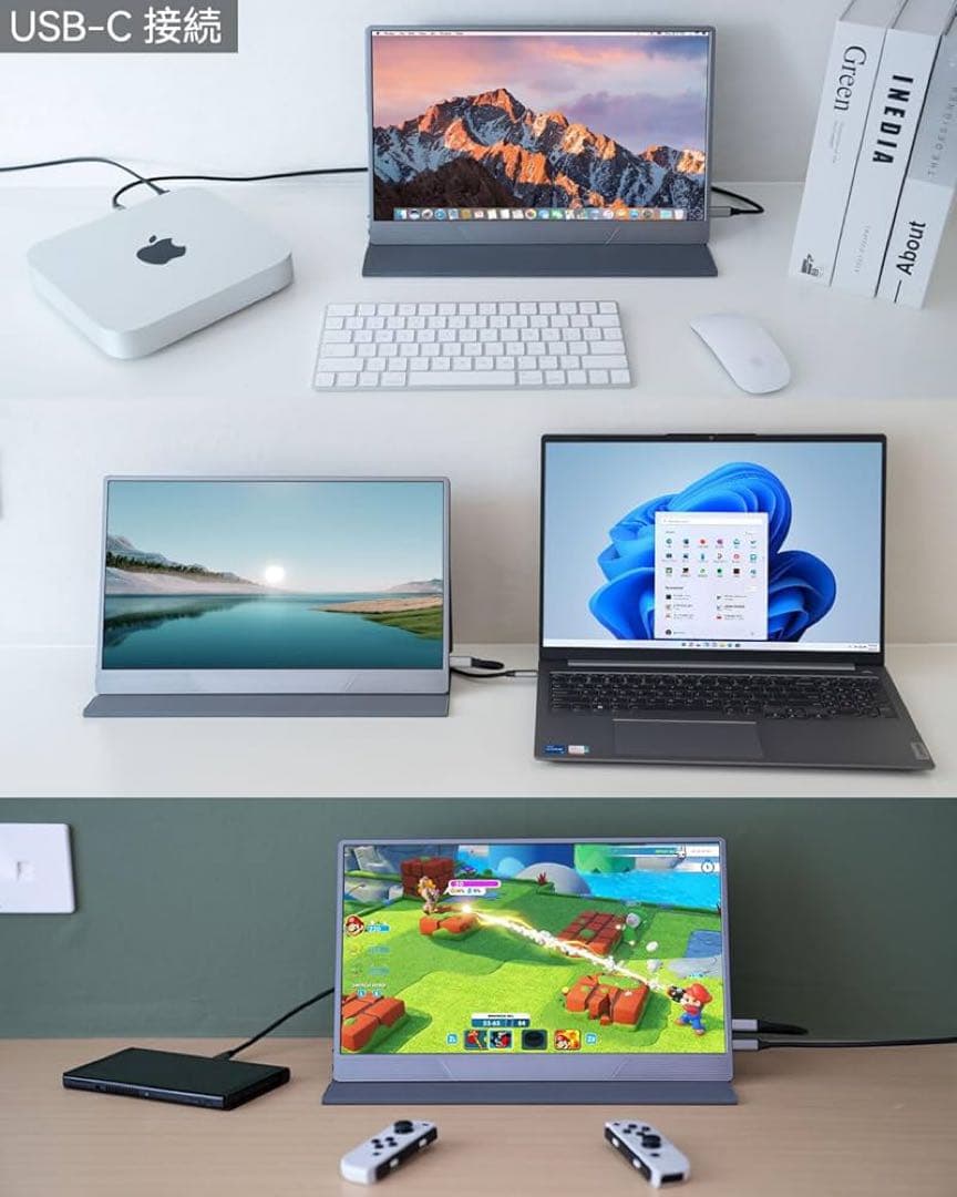 15.6インチ 4K UHD モニター U15NA