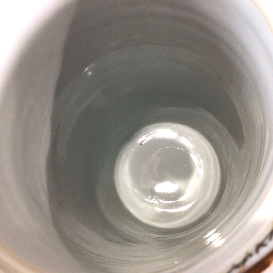 Ｐ６５６　水指　『平安　手塚祥堂造』『金彩柴垣文』『細水指』　共箱　茶道具