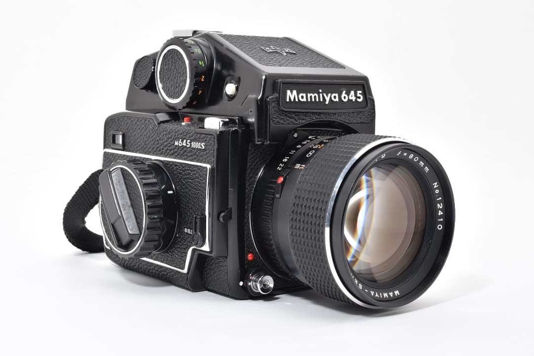 マミヤ Mamiya M645 1000S + C 80mm f1.9 2600