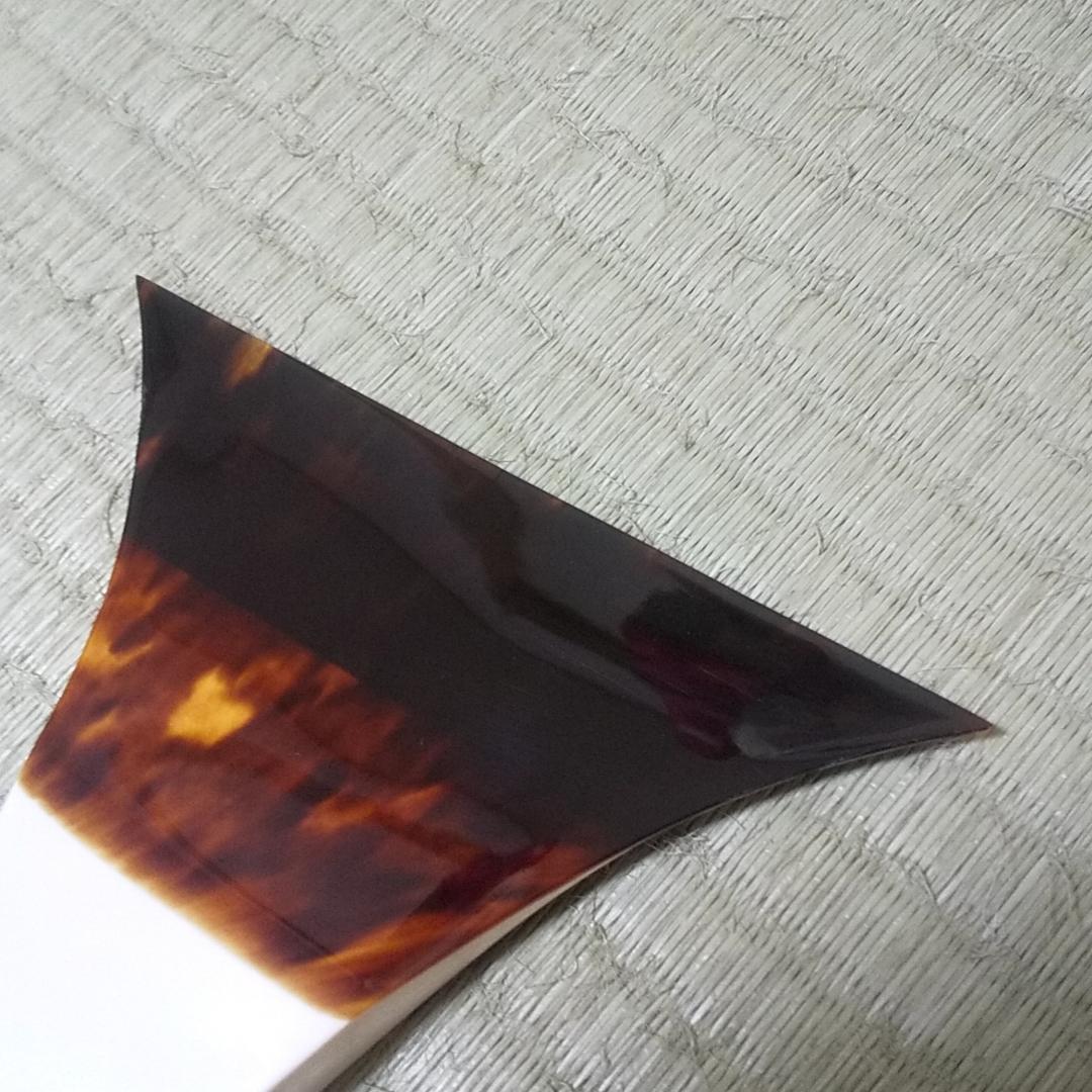 三味線　中棹　バチ　バチ収納ケース　ハードケース　セット　破れあり